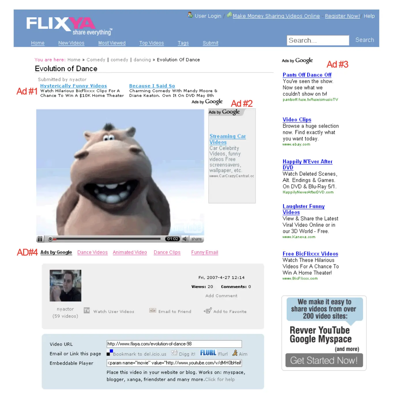 Adaptive Advertising Algorithm for Ad Optimization